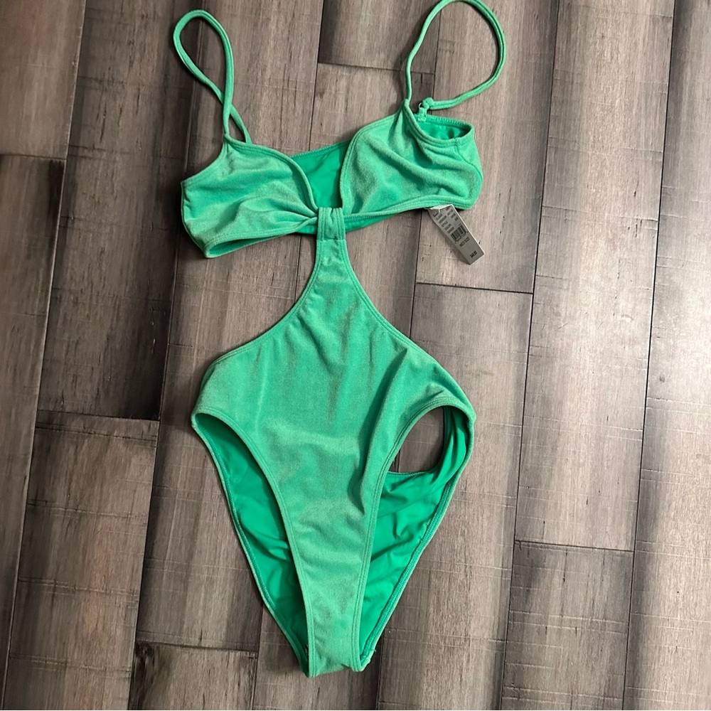 PacSun new with tags green one piece swimsuit